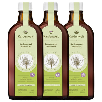 600ml Bio-Kardenwurzel-Volltinktur (Ansatz 1:1)